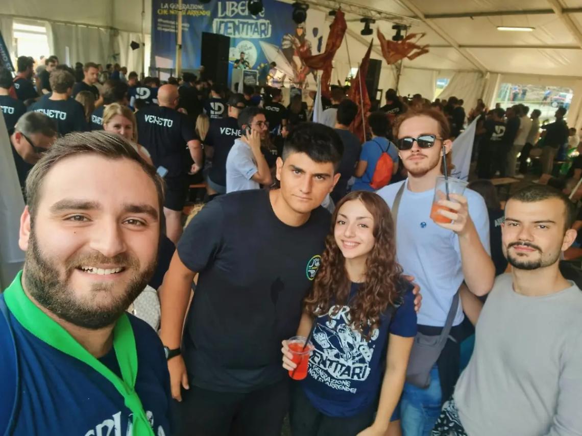 Giovani leghisti a Pontida: Rufino nel direttivo federale