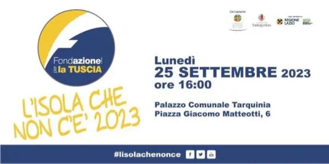 L&rsquo;Isola che non c&rsquo;&egrave; si sposta a Tarquinia: convegno sull&rsquo;agricoltura con Righini