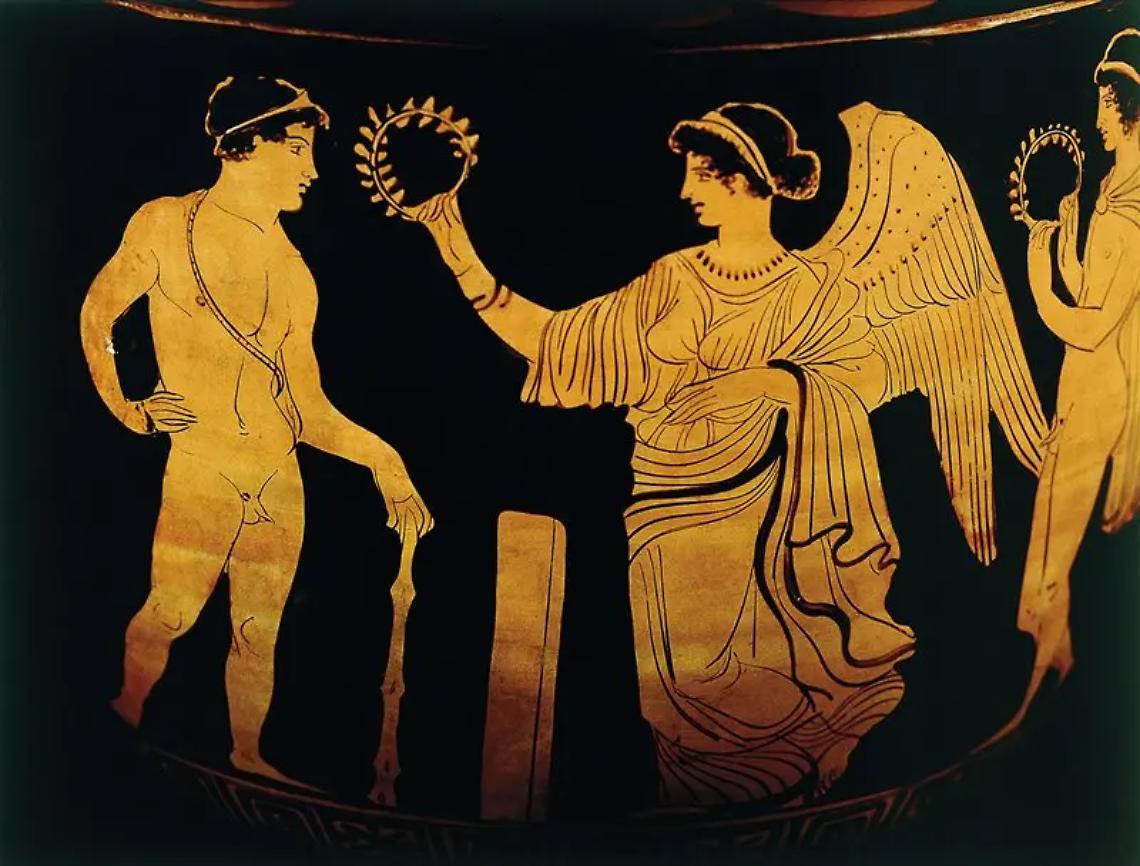 La corona d&rsquo;ulivo alle Olimpiadi