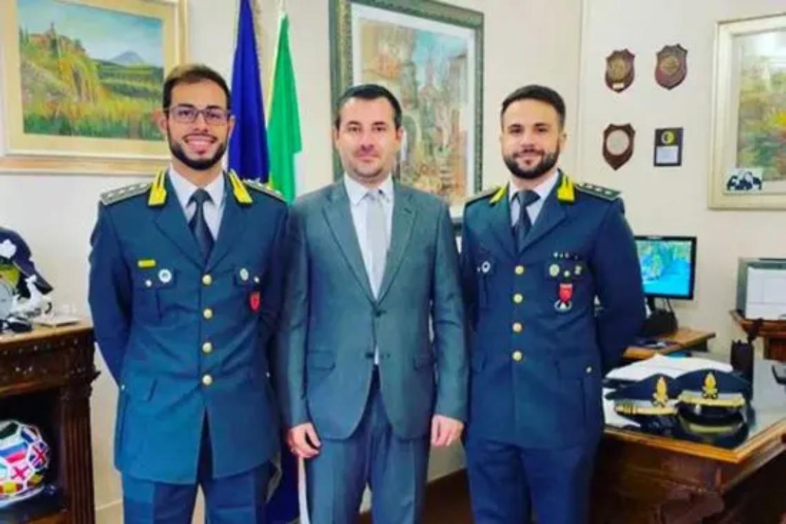 Finanza, il capitano Catalano alla guida della compagnia