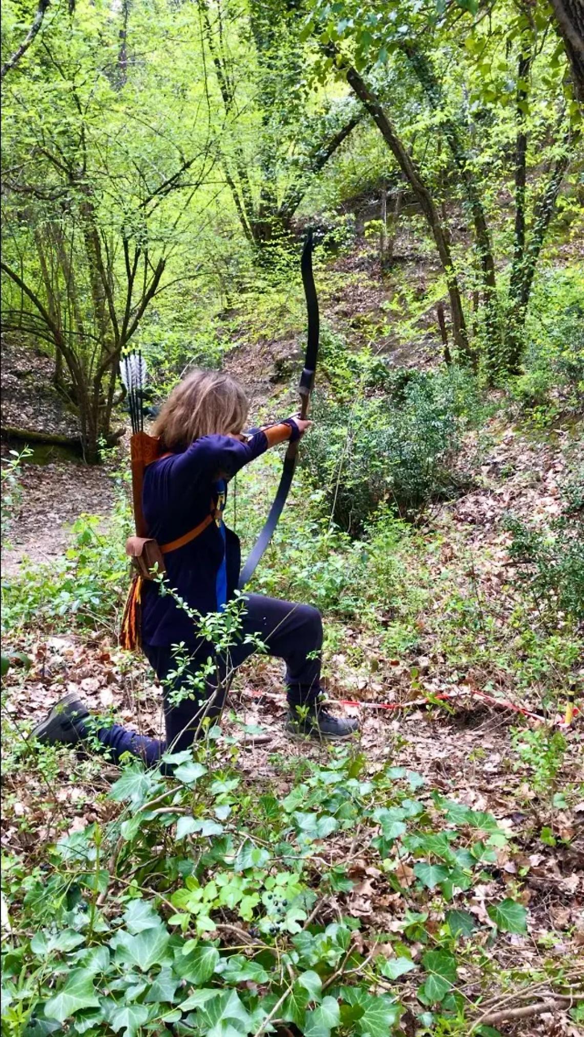 Leandro Galioto vice campione italiano di tiro con arco da caccia