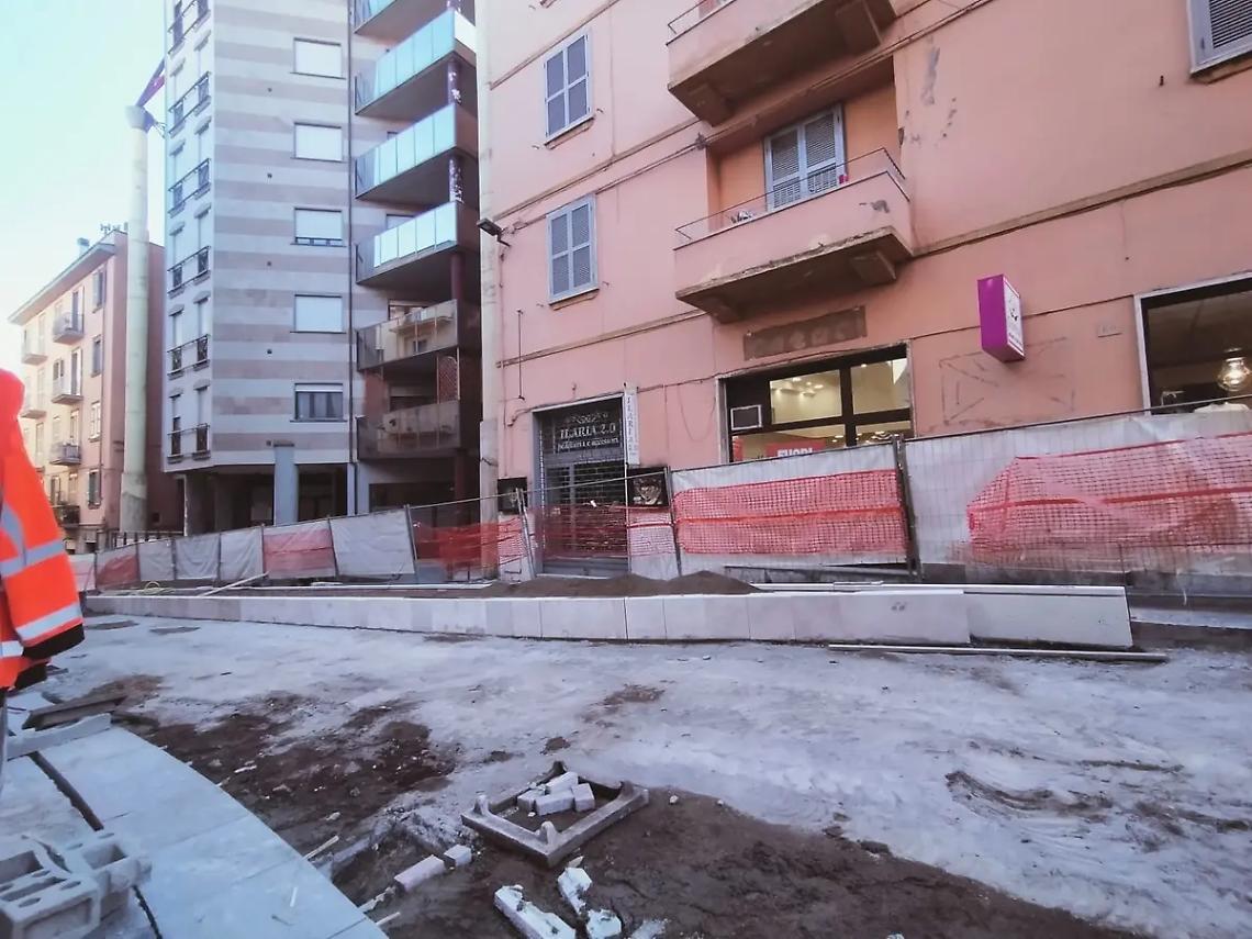 Viterbo: in via Matteotti spunta una seconda fioriera