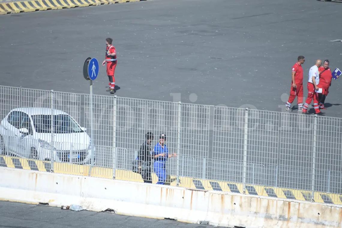 La nave Geo Barents diretta a Civitavecchia