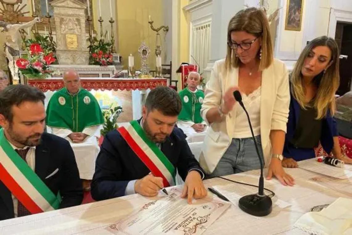 Patto d&rsquo;amicizia tra Bassano in Teverina e Massa Martana