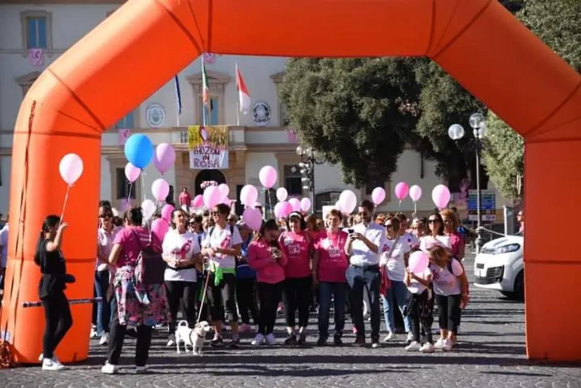 Allumiere e Tolfa, una valanga di &ldquo;emozioni in rosa&rdquo; per ricordare l&rsquo;importanza della prevenzione