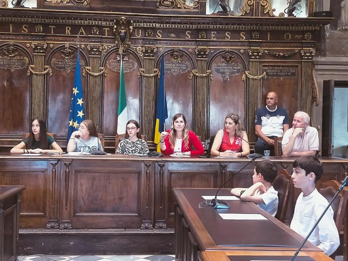 Viterbo: prima seduta del consiglio comunale dei ragazzi