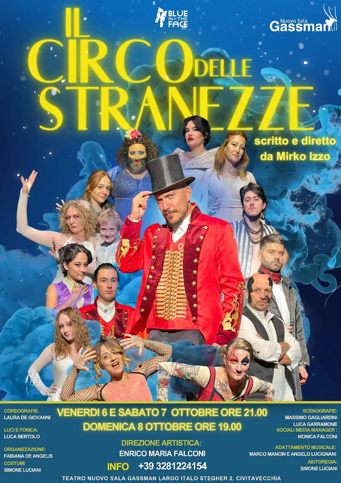 Nuovo sala Gassman, arriva il &ldquo;Circo delle stranezze&rdquo;