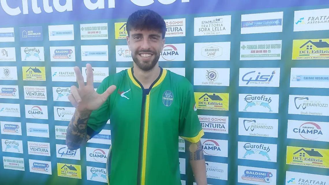 Il Citt&agrave; di Cerveteri rifila una cinquina al Pescia Romana e vola ai 16esimi di Coppa