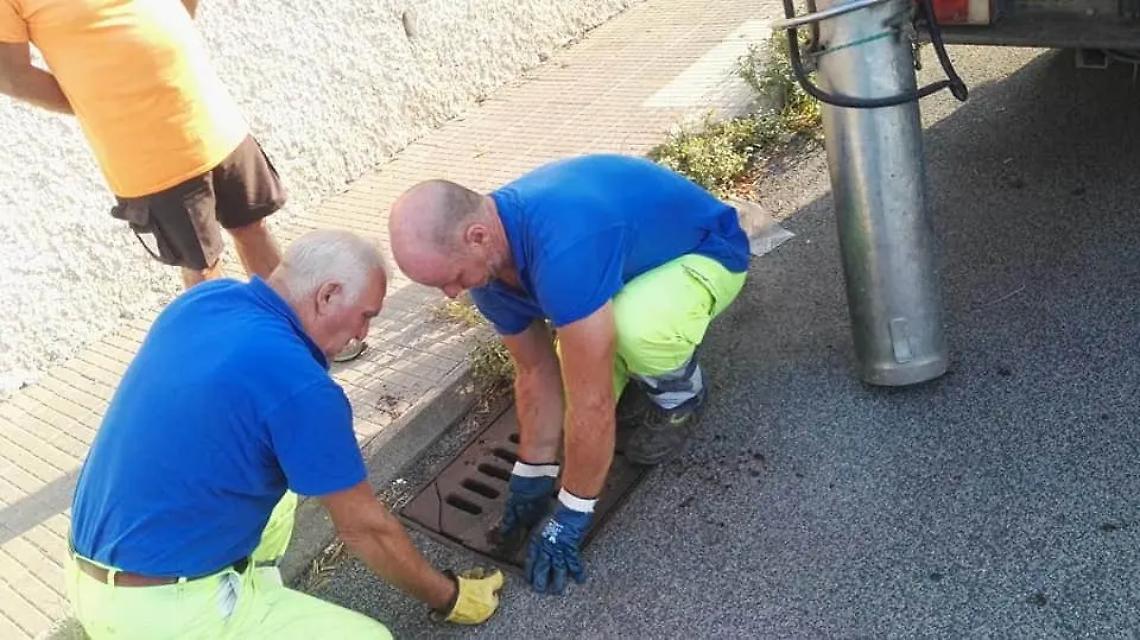 Santa Marinella, partita la pulizia di tombini e caditoie presenti sul territorio comunale