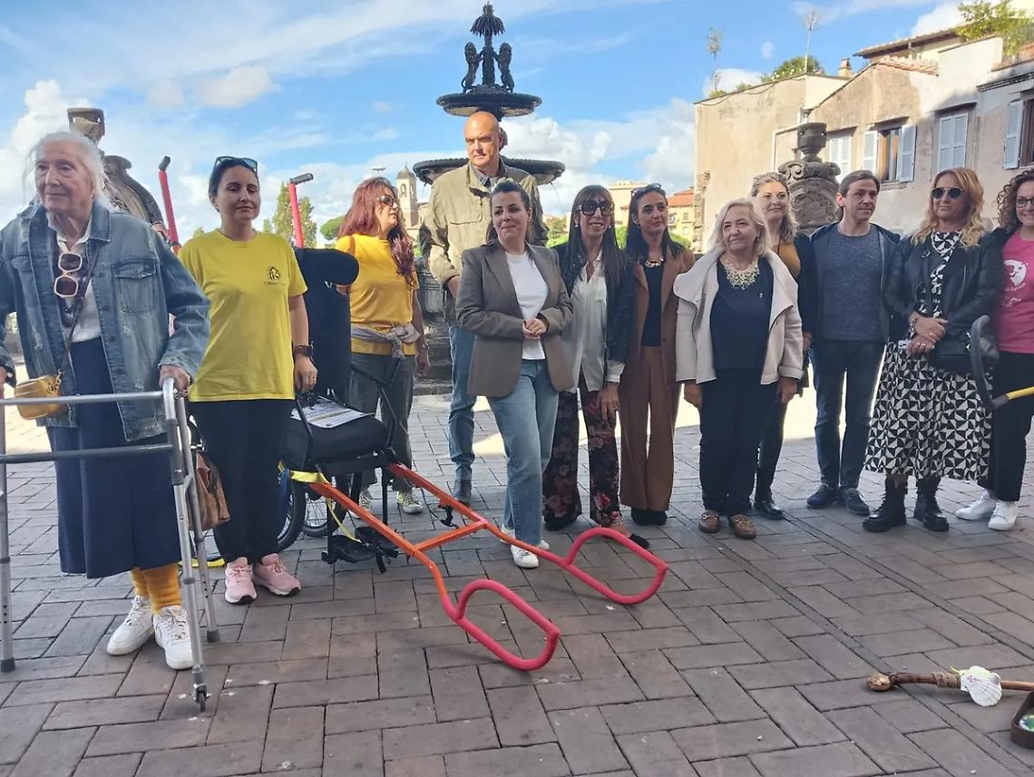 Viterbo, la via Francigena diventa accessibile alle persone speciali