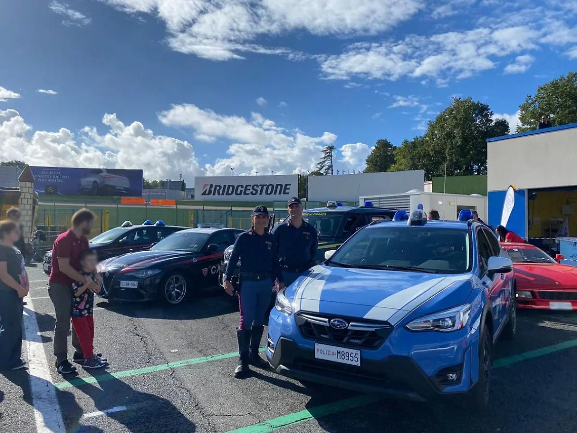 Sinapsi Autistic Angels: la polstrada di Monterosi presente a Vallelunga