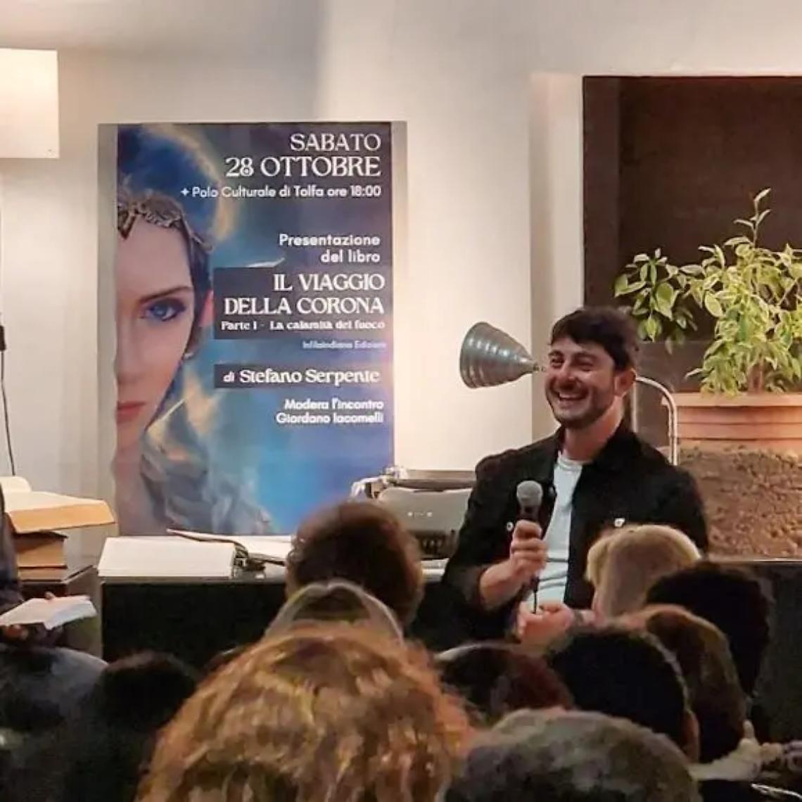 Il giovane tolfetano Stefano Serpente si conferma uno scrittore talentuoso