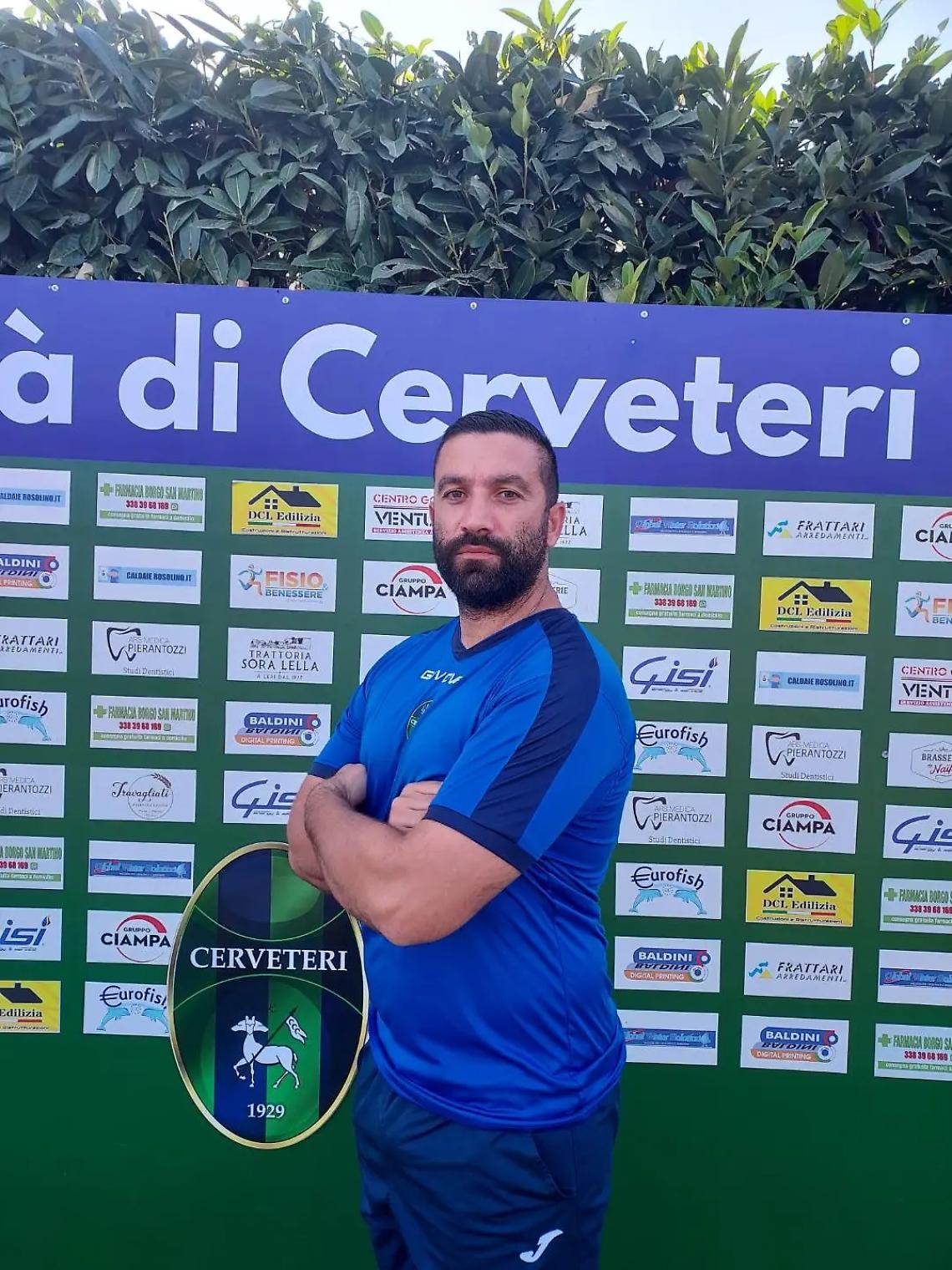 Alla vigilia della trasferta di Pescia Romana, il Cerveteri cambia allenatore: ecco Cicino
