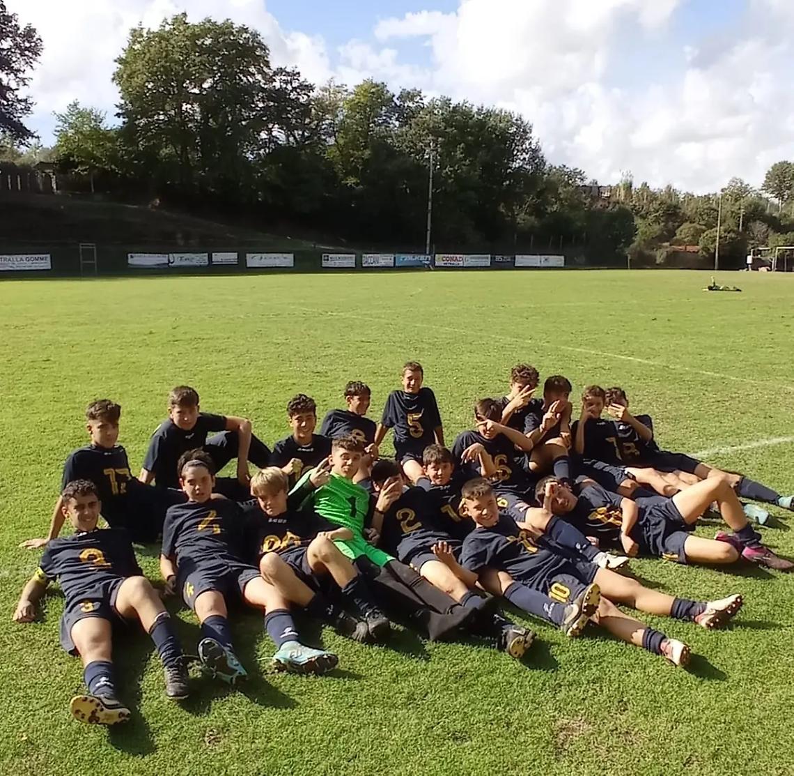 Calcio Tuscia leader del girone B nel campionato Under 14 Provinciale