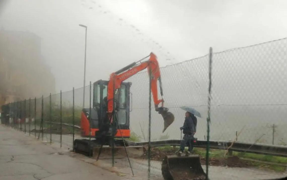 Belvedere, partiti i lavori di messa in sicurezza