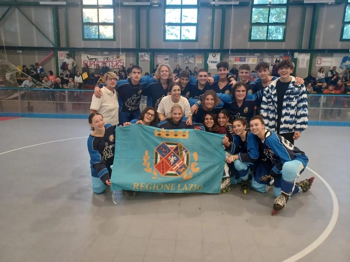 Cv Skating protagonista con il Lazio al Trofeo delle Regioni giovanile