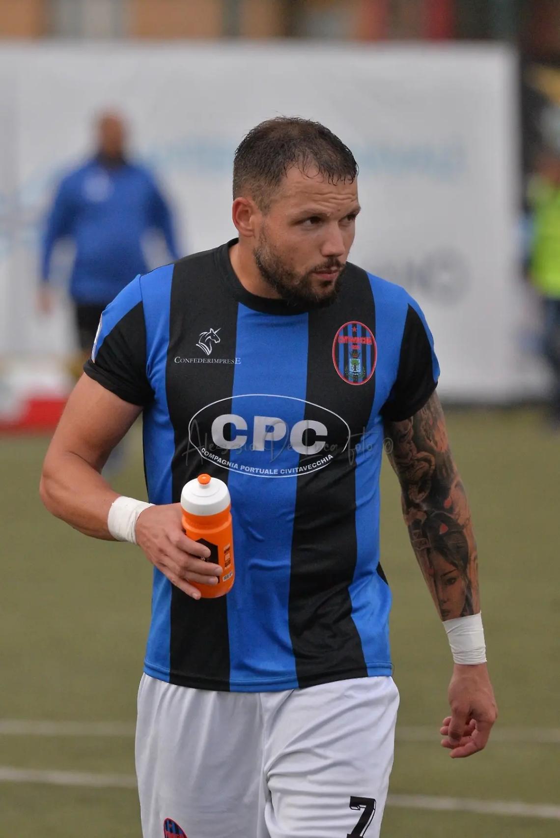 Stangata per il Civitavecchia: Vittorini espulso per tre giornate