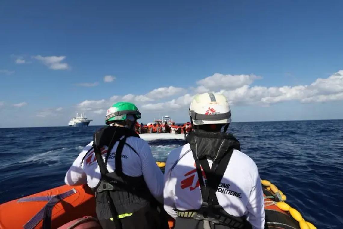 Migranti, Geo Barents diretta a Civitavecchia con 162 migranti