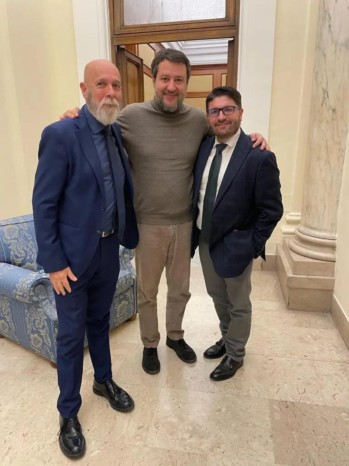 Tedesco e Musolino da Salvini per parlare di Civitavecchia