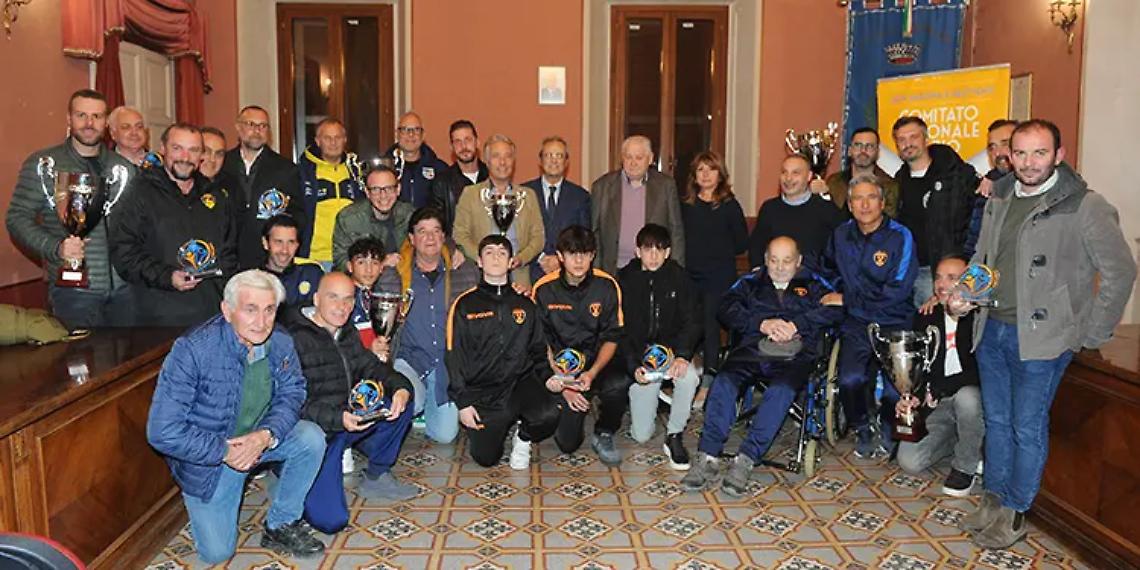 Tutti i team giovanili premiati dal Cr Lazio per i successi nei campionati e nella Disciplina della stagione 2022/2023