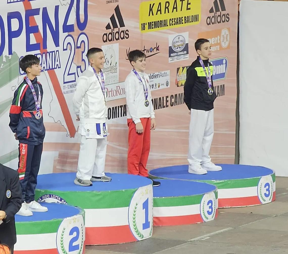 Mabuni, tanti successi all&rsquo;Open di Campania