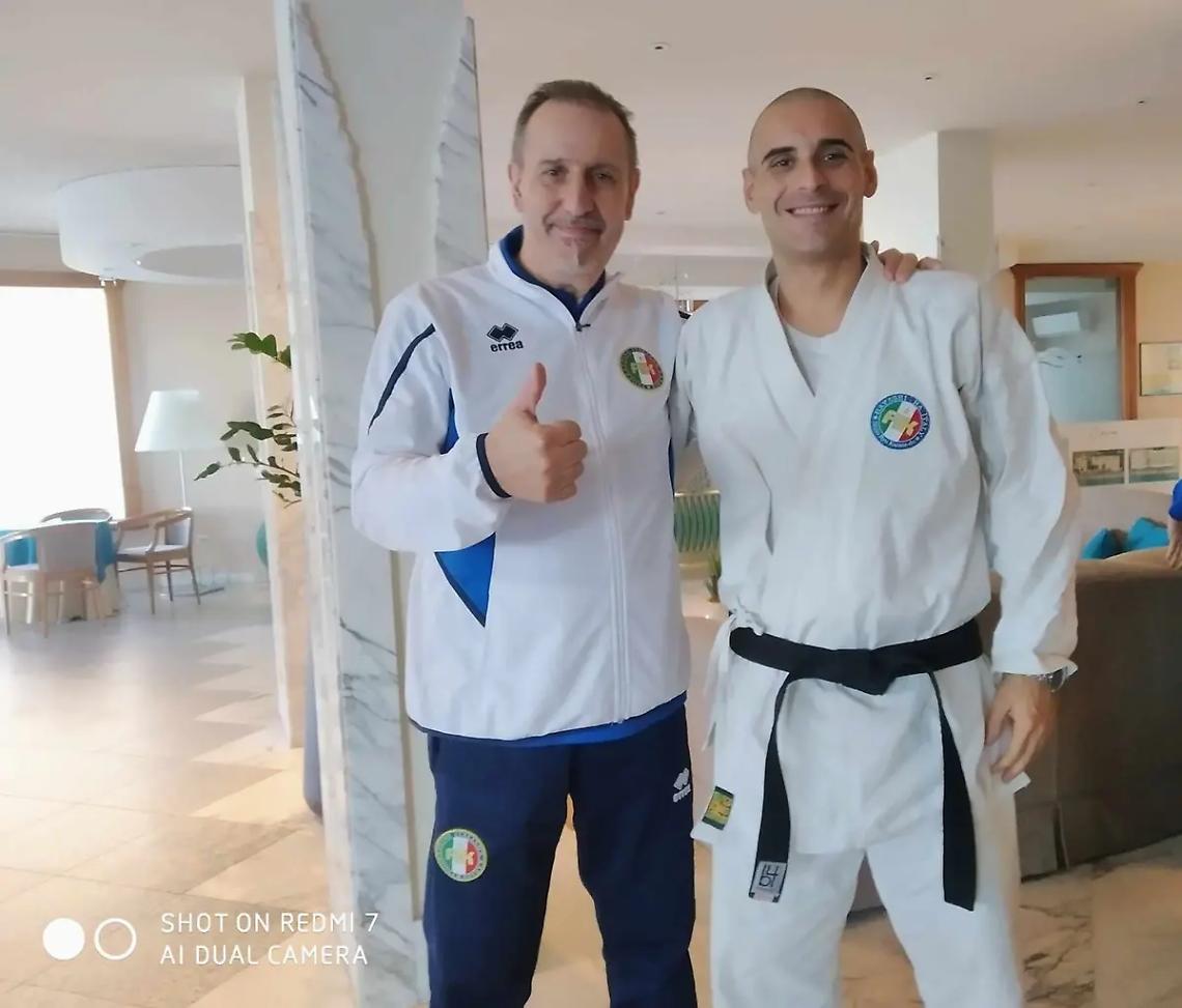 Meiji Kan, Luca D&rsquo;Angelo diplomato allenatore