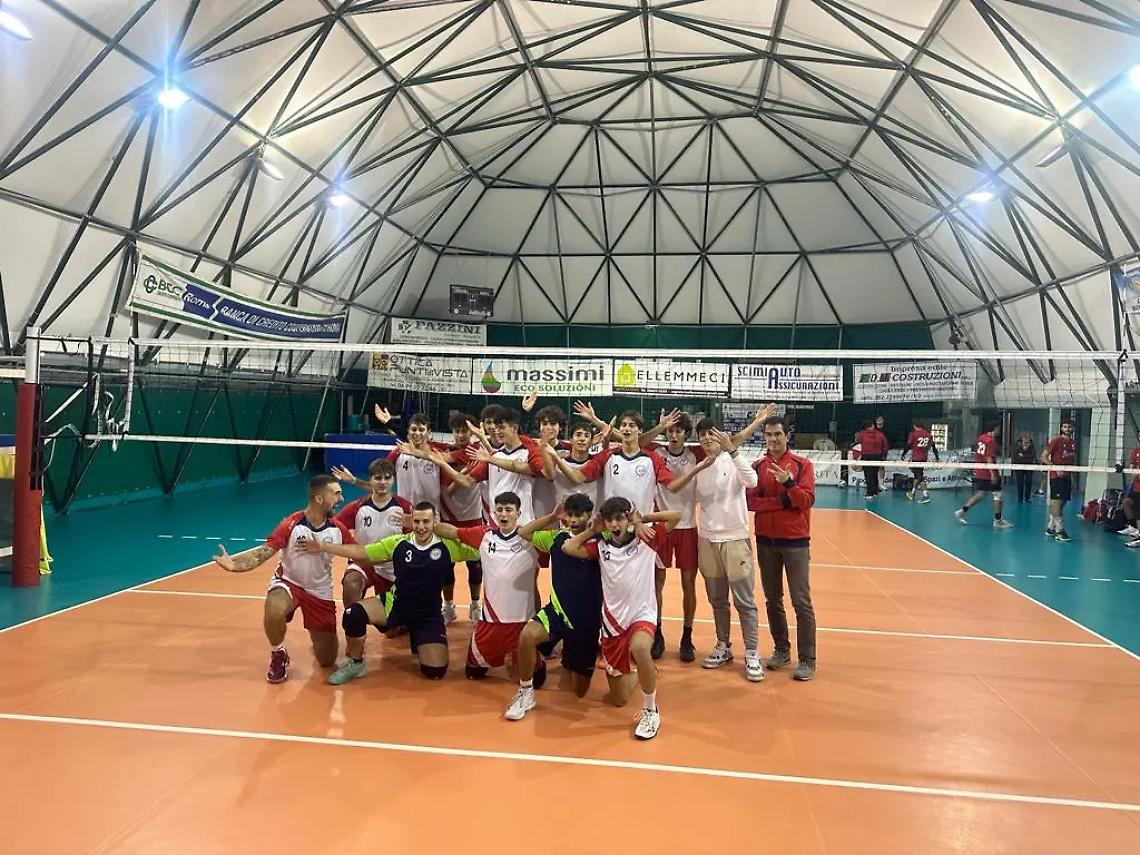 Il Volley Ladispoli batte 3-1 l&rsquo;Aurelio e vola al 2&deg; posto in classifica