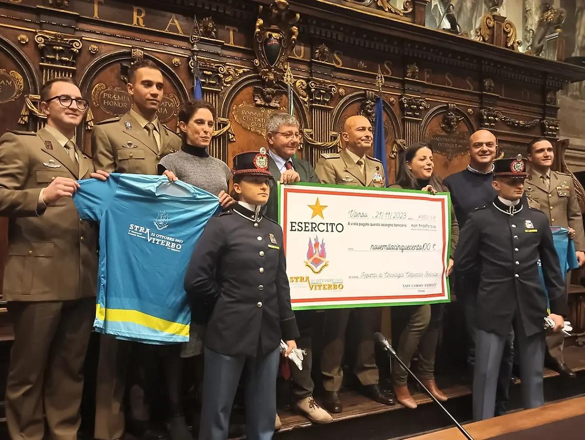 La solidariet&agrave; della StraViterbo per Belcolle