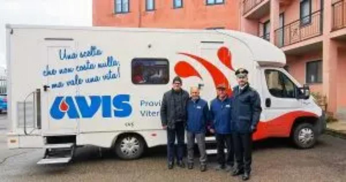 Donazione di sangue alla compagnia carabinieri di Montefiascone
