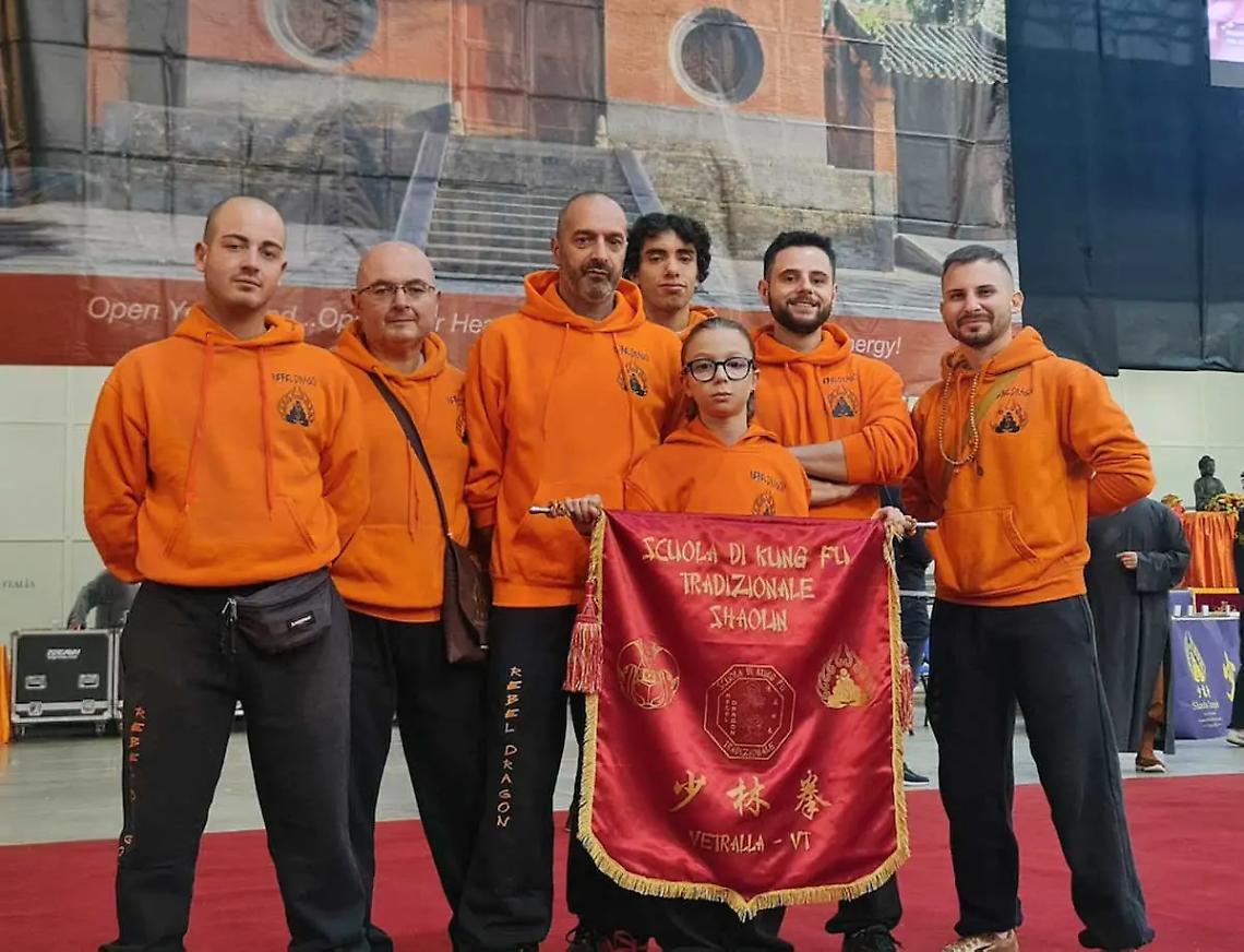 Rebel Dragon Vetralla agli Europian di Shaolin