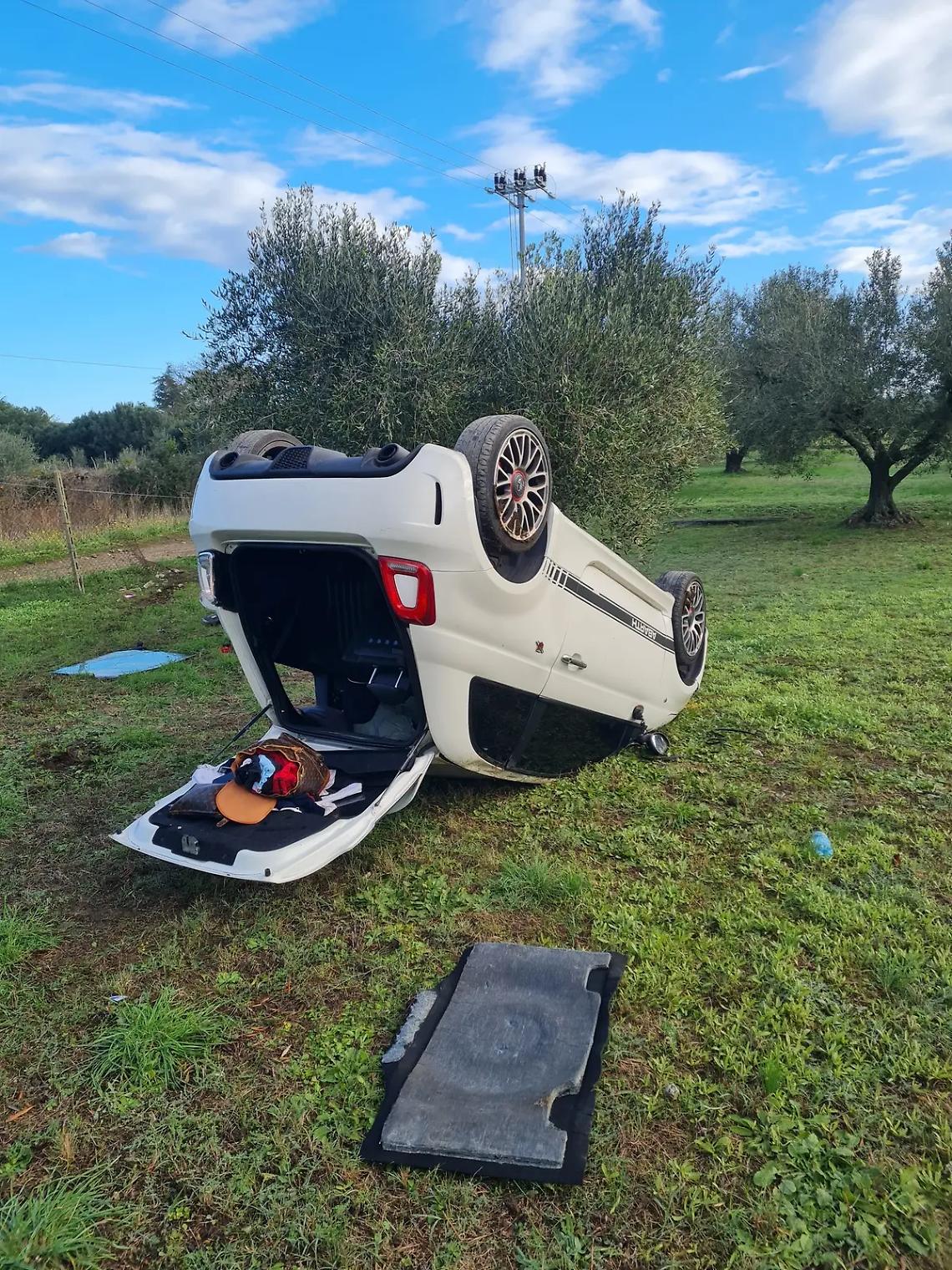 In fuga con 10mila euro: 15enne si ribalta e finisce in ospedale