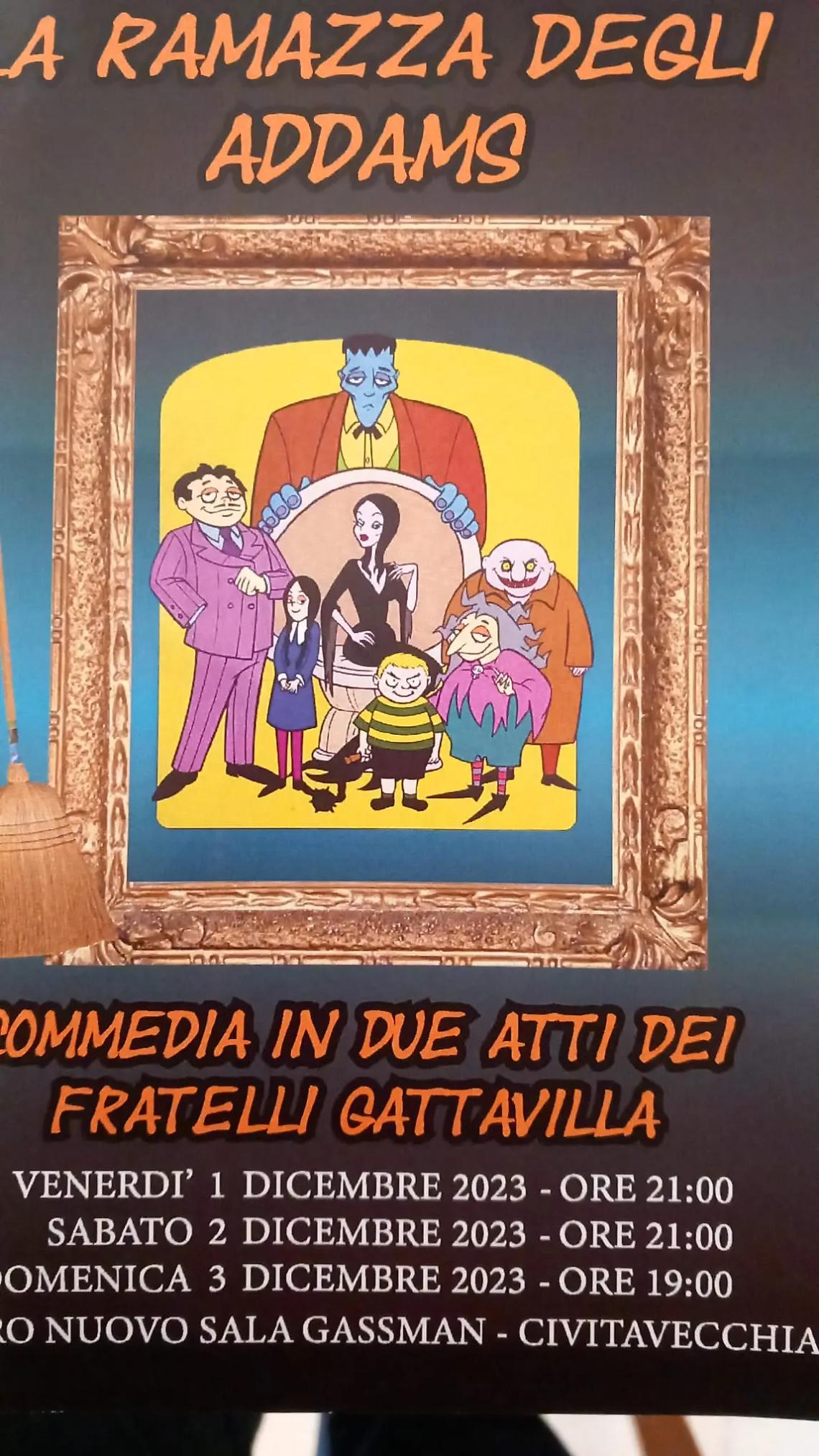 Al Gassman si ride con La Famiglia Addams