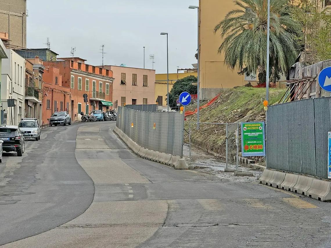 Via Isonzo, ok ai lavori per ridurre l&rsquo;area cantierata