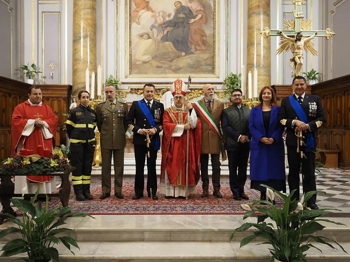 La direzione marittima celebra Santa Barbara