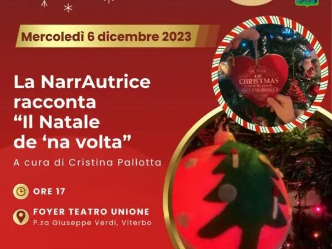 La NarrAutrice racconta Il Natale de &lsquo;na volta