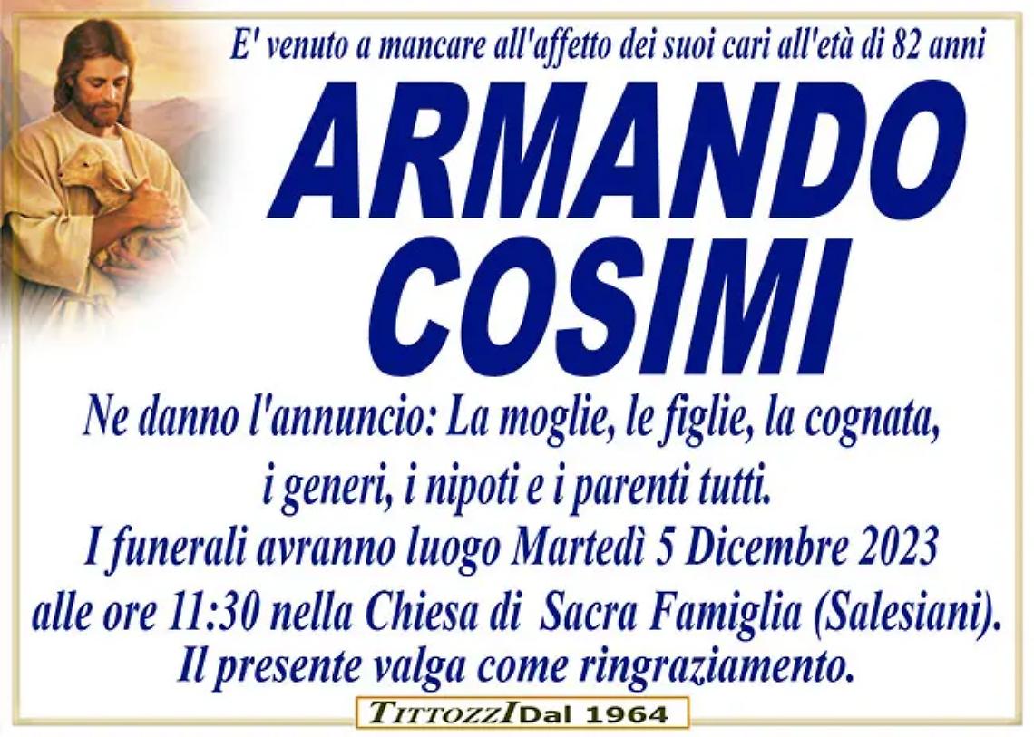 ARMANDO COSIMI