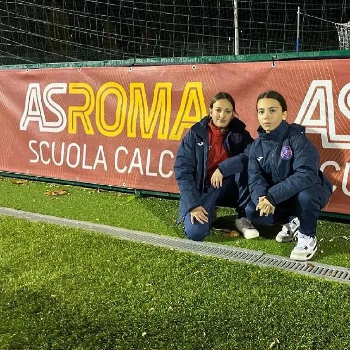 Piccole calciatrici crescono: i gioiellini del Pianoscarano Emma e Maria Chiara nel mirino della Roma