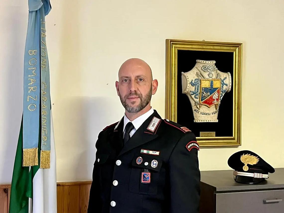 Nuovo incarico a Viterbo per il maresciallo Parisio Piozzo