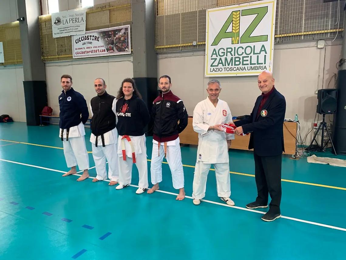 Roberto Campanari insignito del 6&deg; DAN