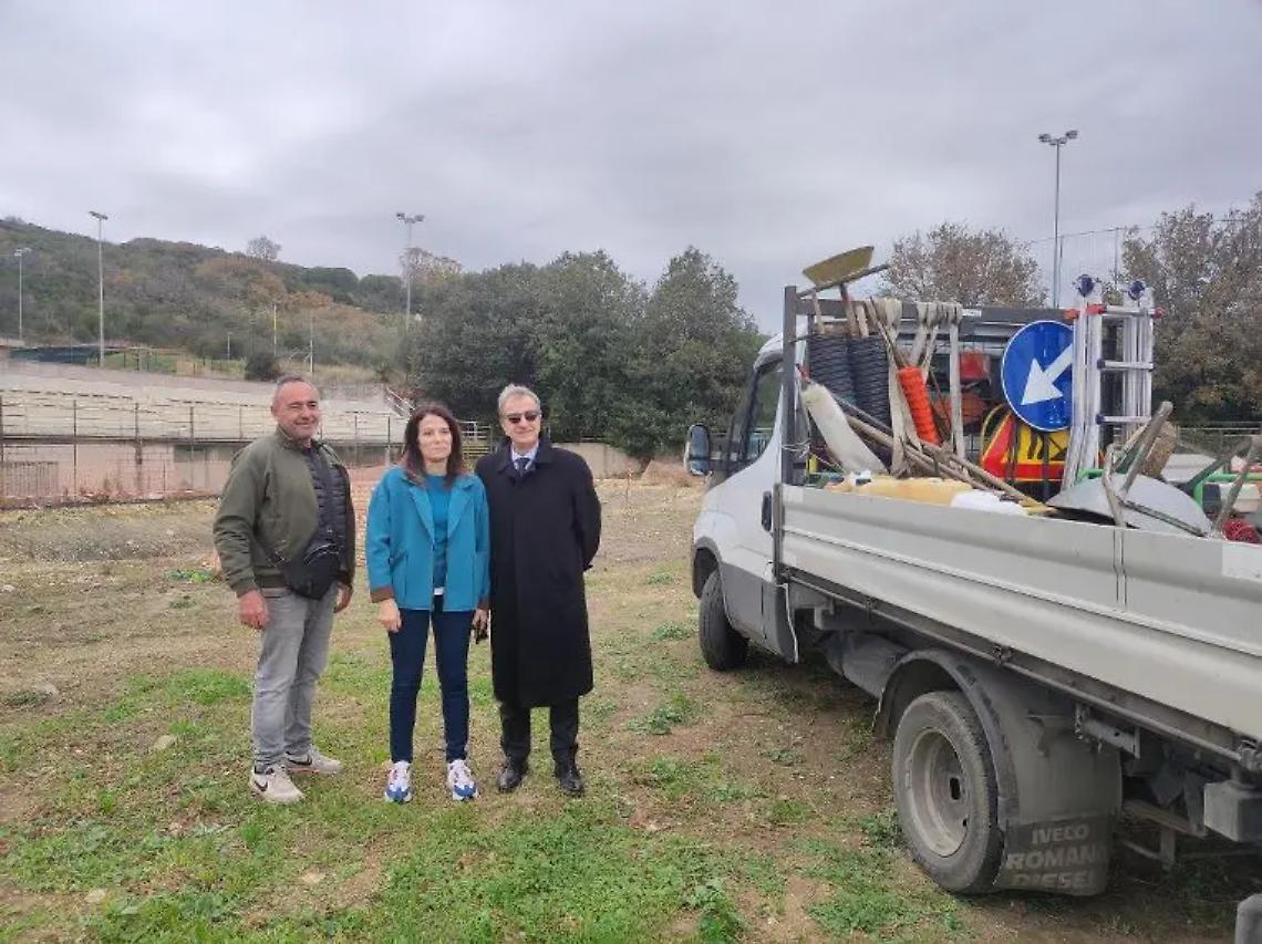 Santa Marinella, partiti i lavori di realizzazione della nuova piscina comunale