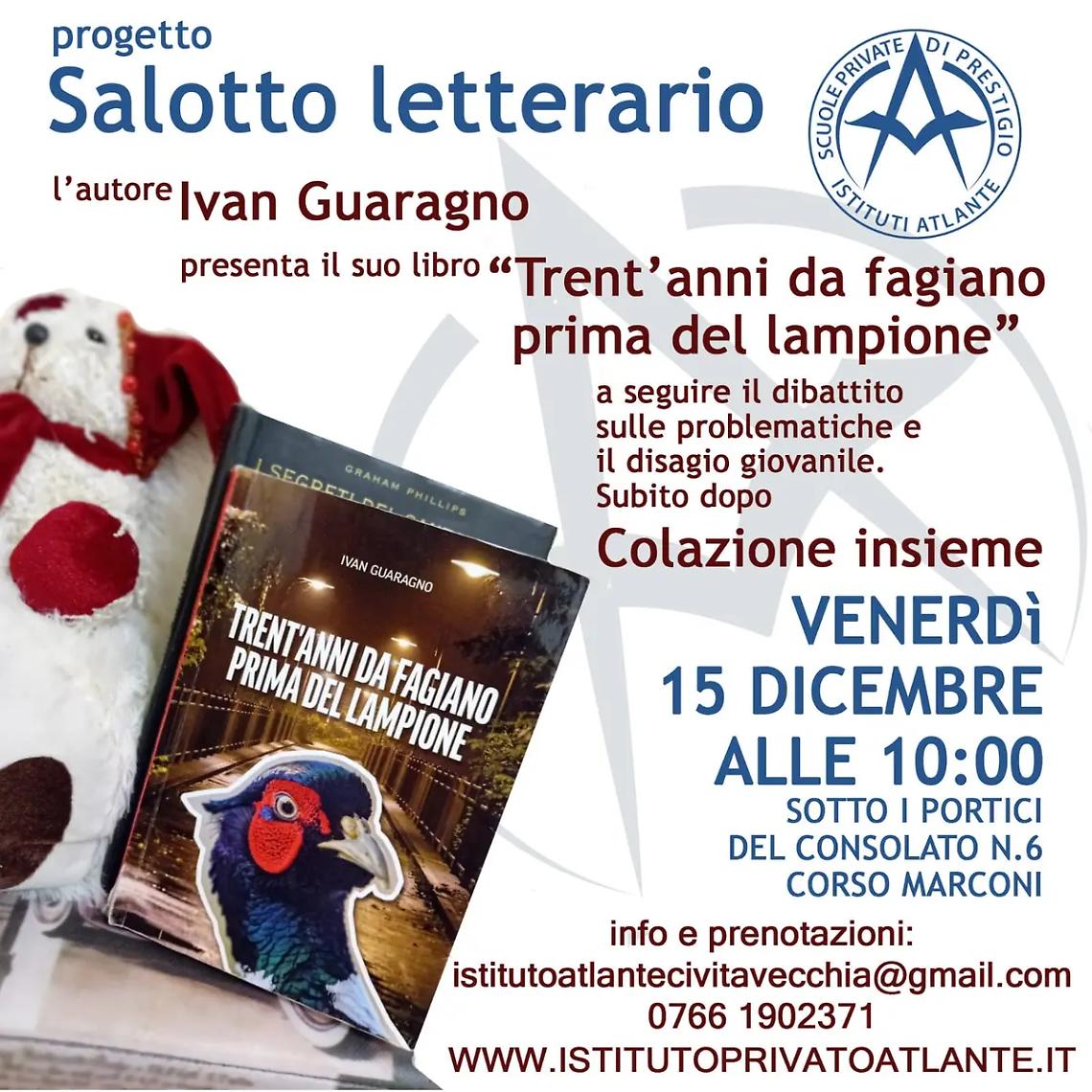 A Civitavecchia sbarca il &ldquo;Salotto letterario Atlante&rdquo;