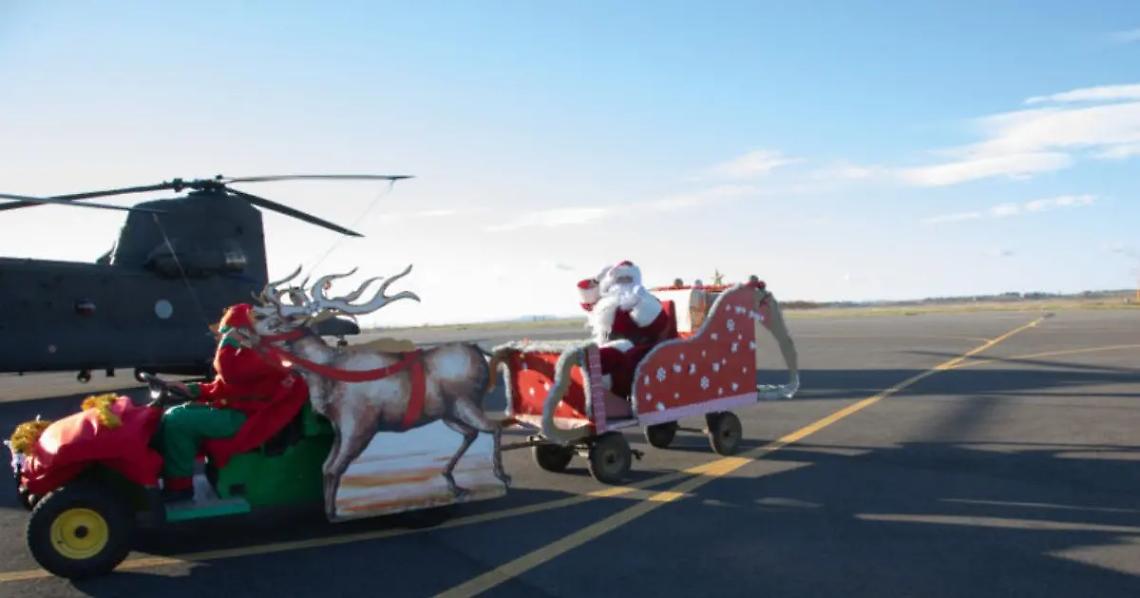 Babbo Natale con le ali all&rsquo;Aves