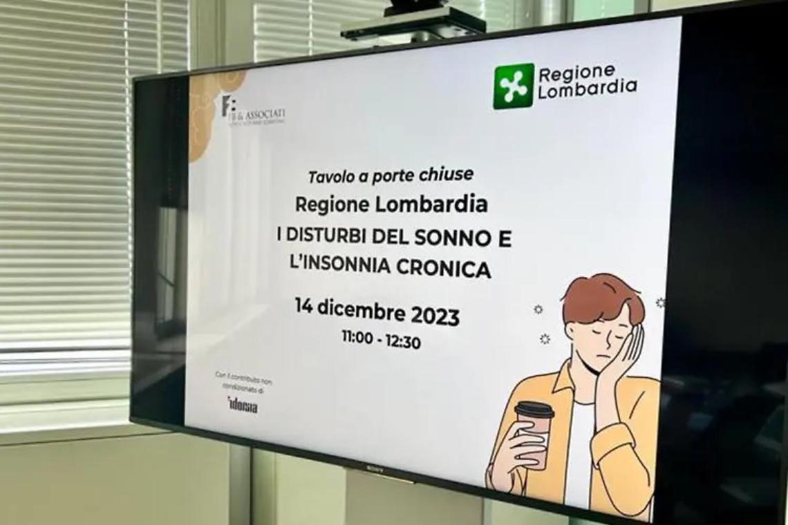 Insonnia cronica, esperti a confronto