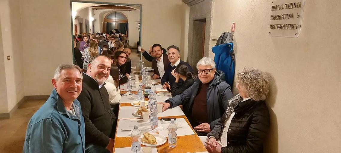 Cena dell&rsquo;amicizia, tutti presenti