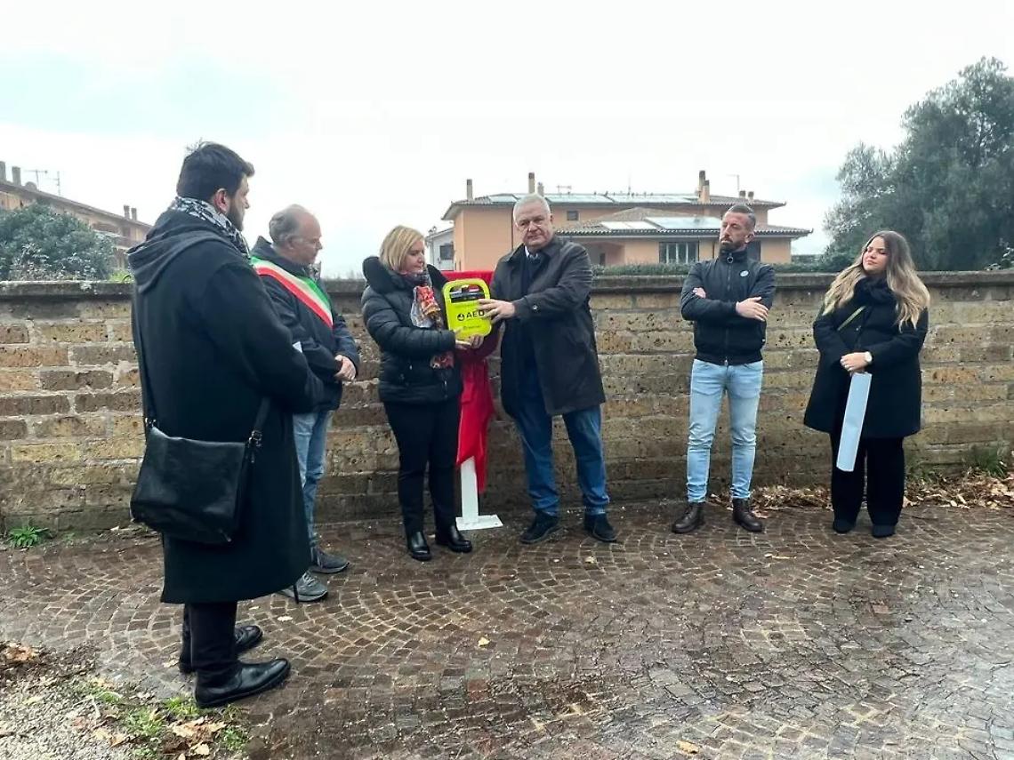 Associazione Ruben Ciarlanti: &laquo;Installato defibrillatore a Barbarano Romano&raquo;