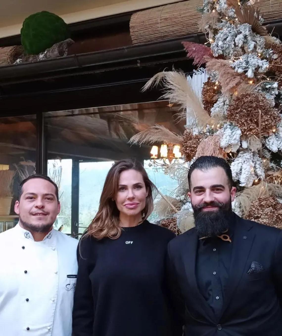 Ilary Blasi al Parco dei Cimini