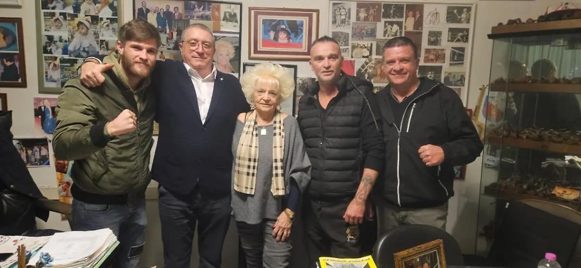 Christian Gasparri il 26 gennaio sul ring dopo un anno e mezzo