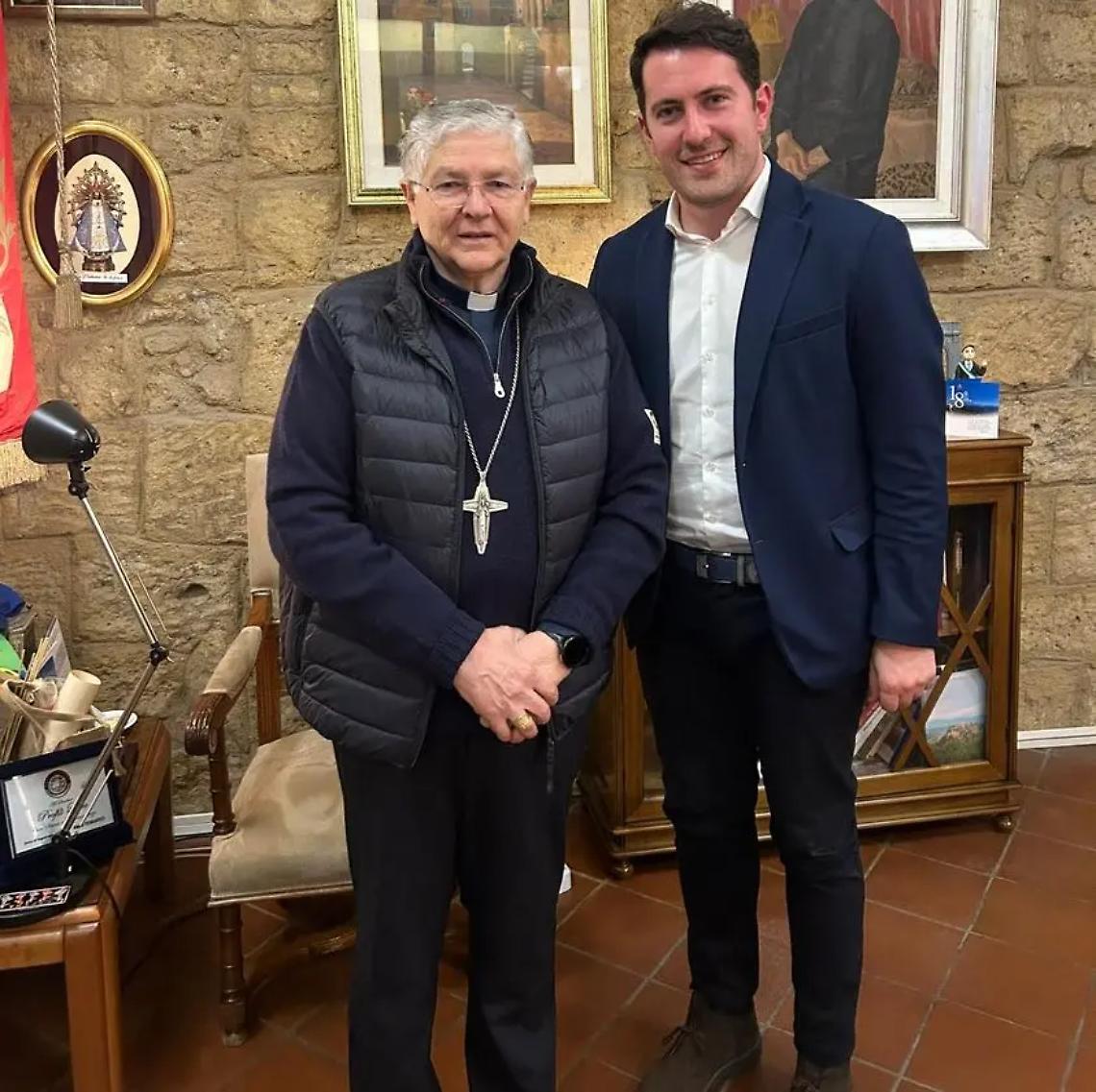 Il vescovo a Bagnoregio