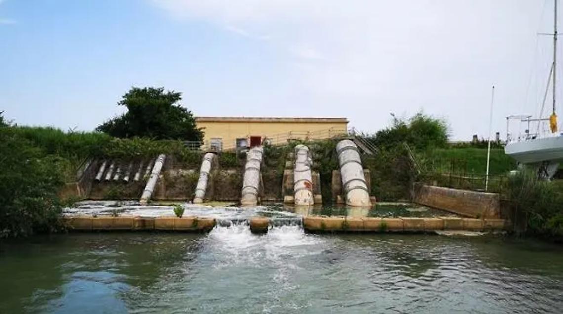 Raddoppio delle idrovore: procedono spediti i lavori di potenziamento del nuovo impianto