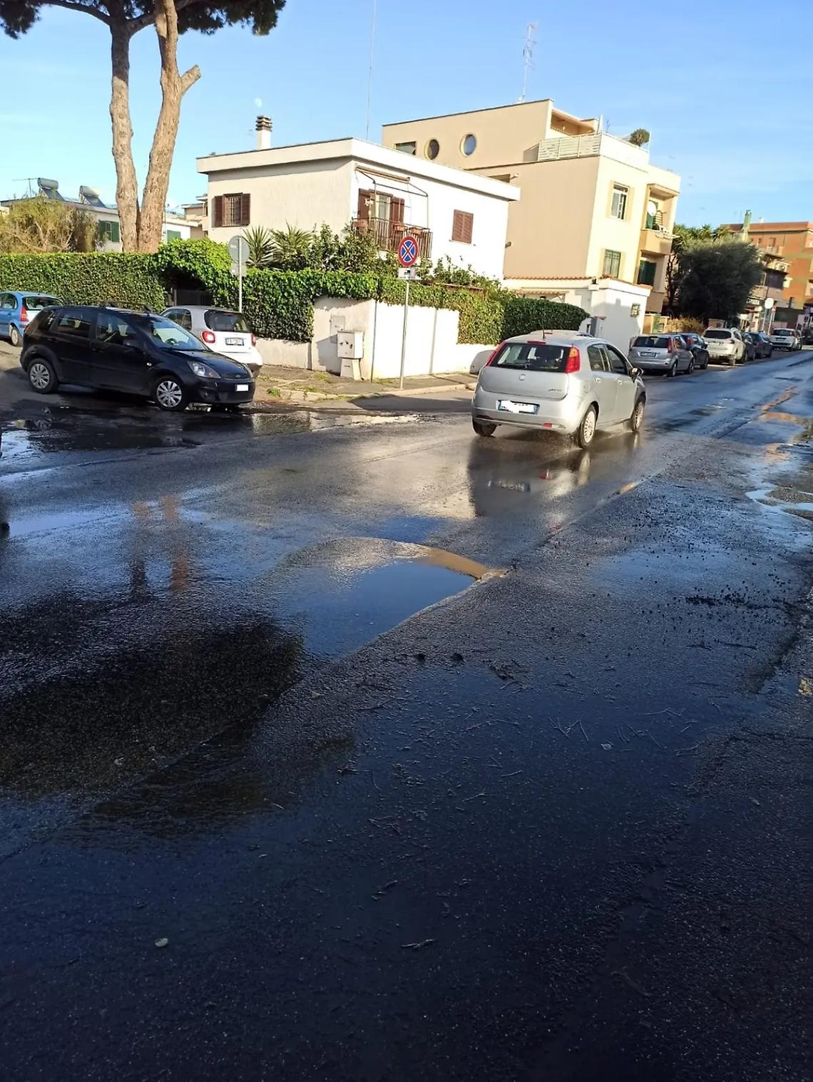 Perdita idrica da 48 ore, l&rsquo;allarme in via Milazzo